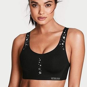 *A18 Victoria's Secret Sport Bra Black Angel Max